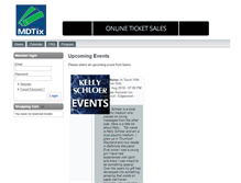 Tablet Screenshot of mdtix.net